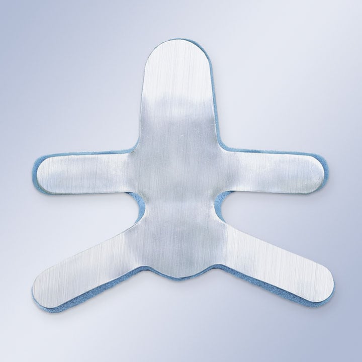IMMOBILISING FROG FINGER SPLINT IN MALLEABLE ALUMINIUM