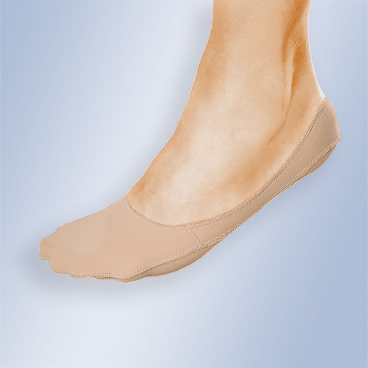 COMPLETE FOOT PROTECTOR IN GEL PINKY WITH FABRIC