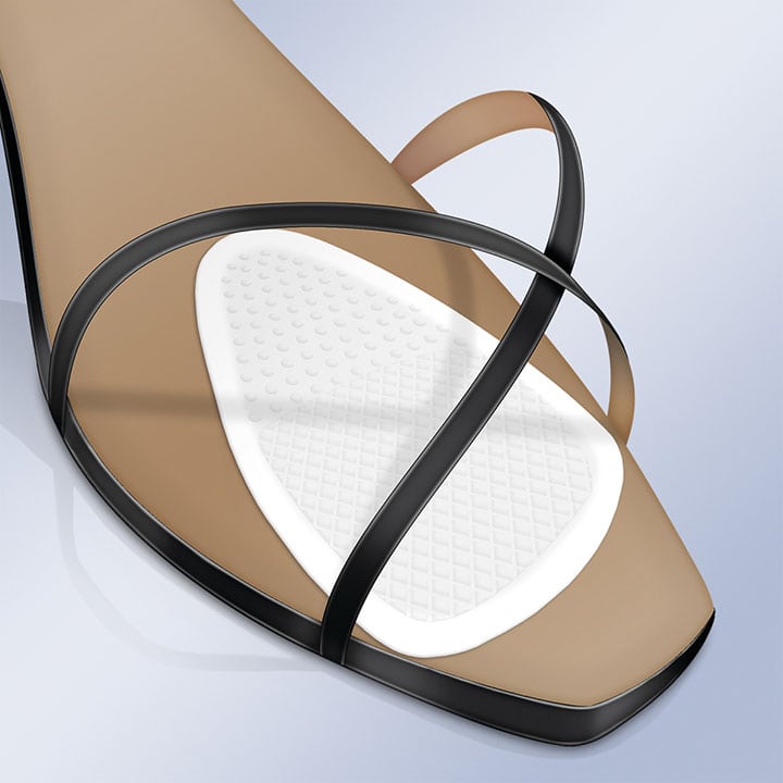 INVISIBLE FOREFOOT RELIEF PAD/BALL OF FOOT GEL CUSHION