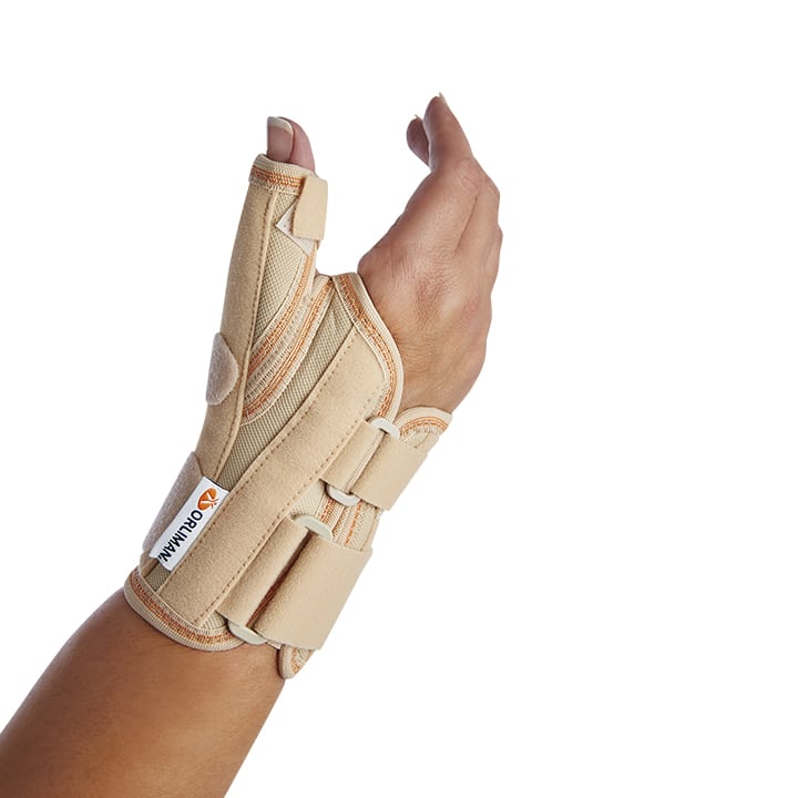 WRIST SUPPORT WITH RIGID THUMB SPLINT