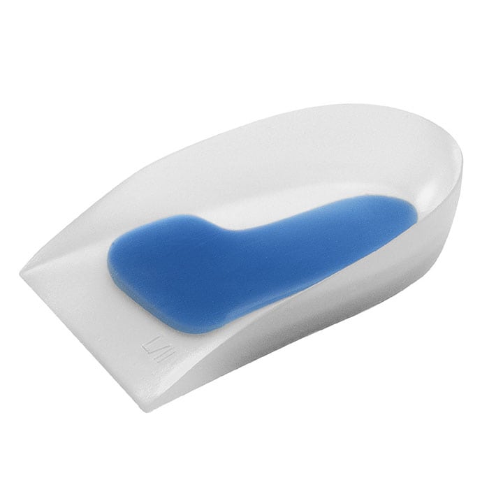 ANATOMICAL SILICONE HEEL CUP FOR CENTRAL SPUR