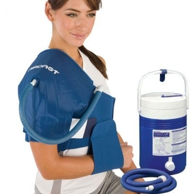 Aircast Shoulder Cryo Cuff with IC Cooler