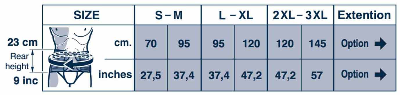 Back Brace with Moldable Back & Lateral panels