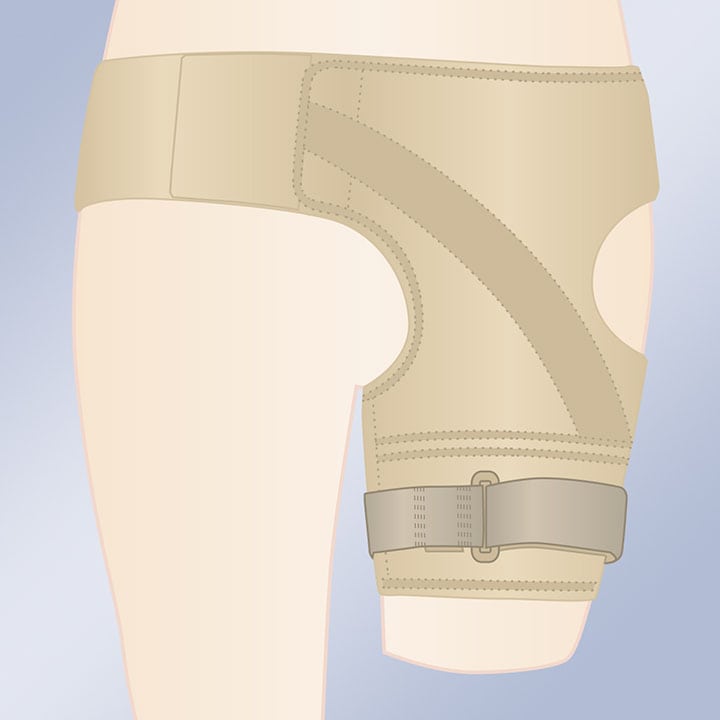 NEOPRENE SUPPORT BELT FOR FEMURAL PROTHESIS
