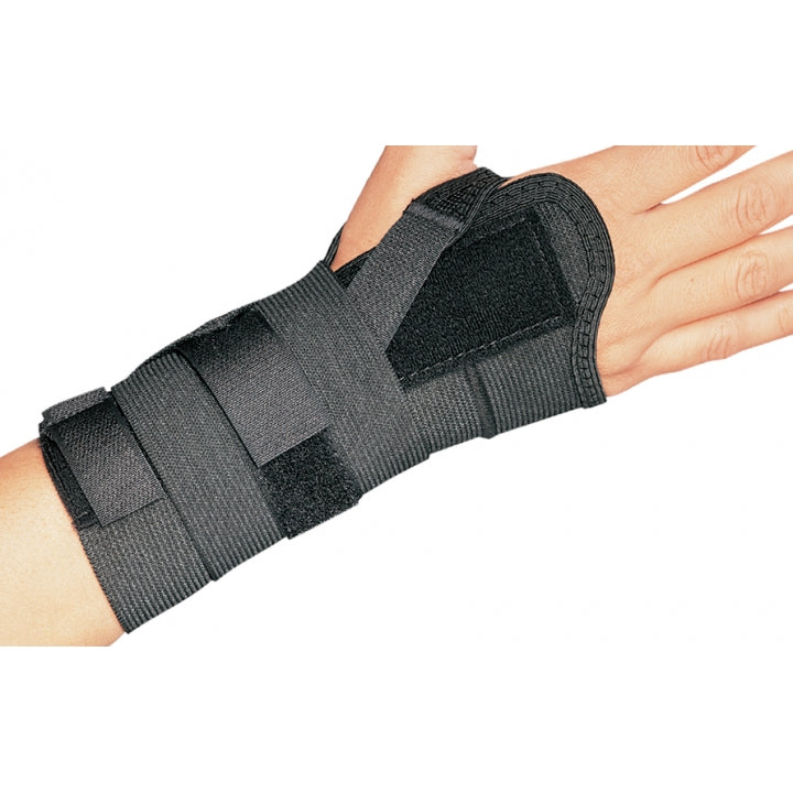 BLACK ELASTIC WRIST BRACE