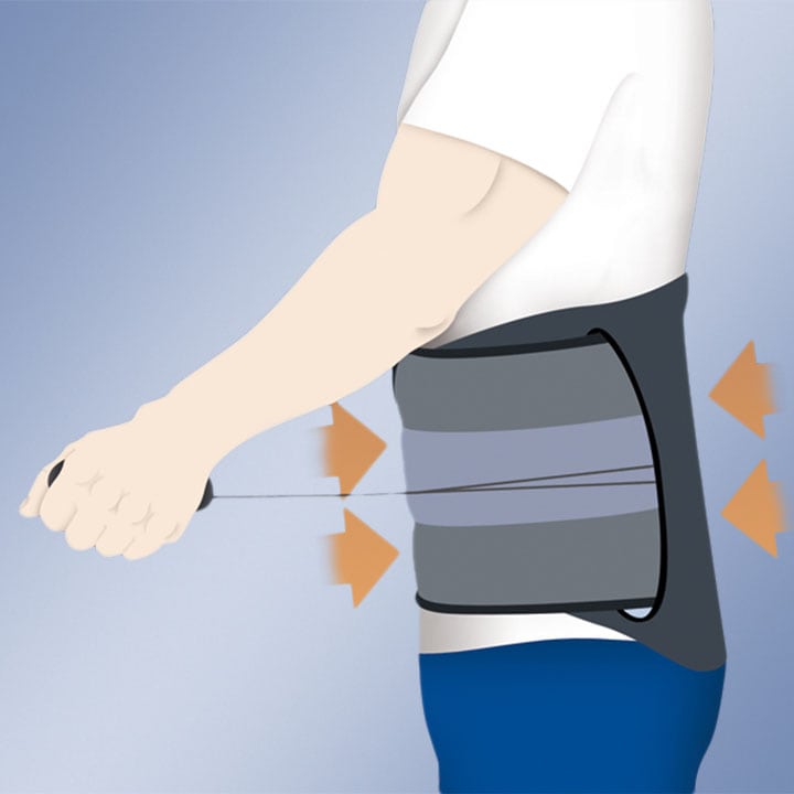 FAJA SEMIRRIGIDA STAR BRACE® DYNAMIC CORTA