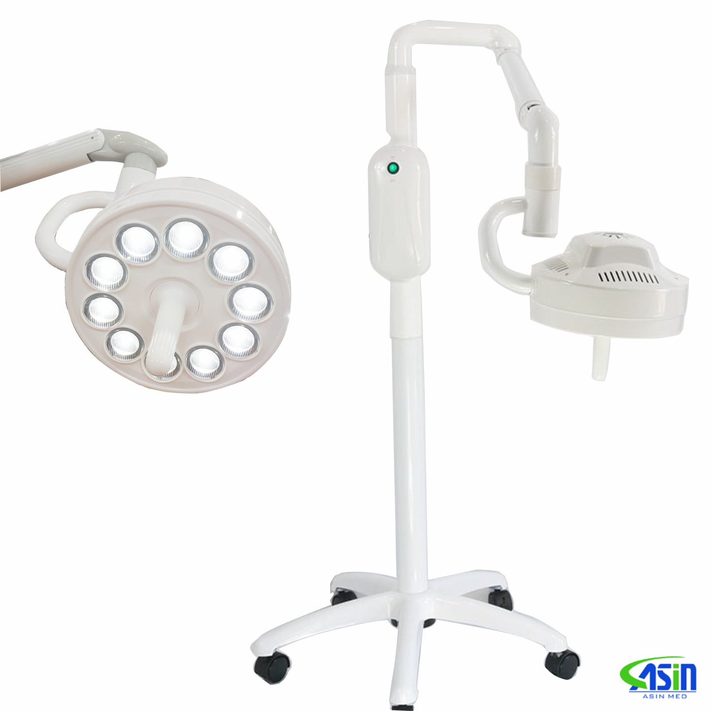 Mobile stand surgical lamp portable examination light mobile portable exam lamp