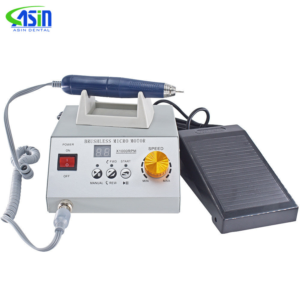 New Deasin Dental Lab Equipment 50000rpm Brushless Micromotor Unit with Lab Handpiece Dentistry instrument