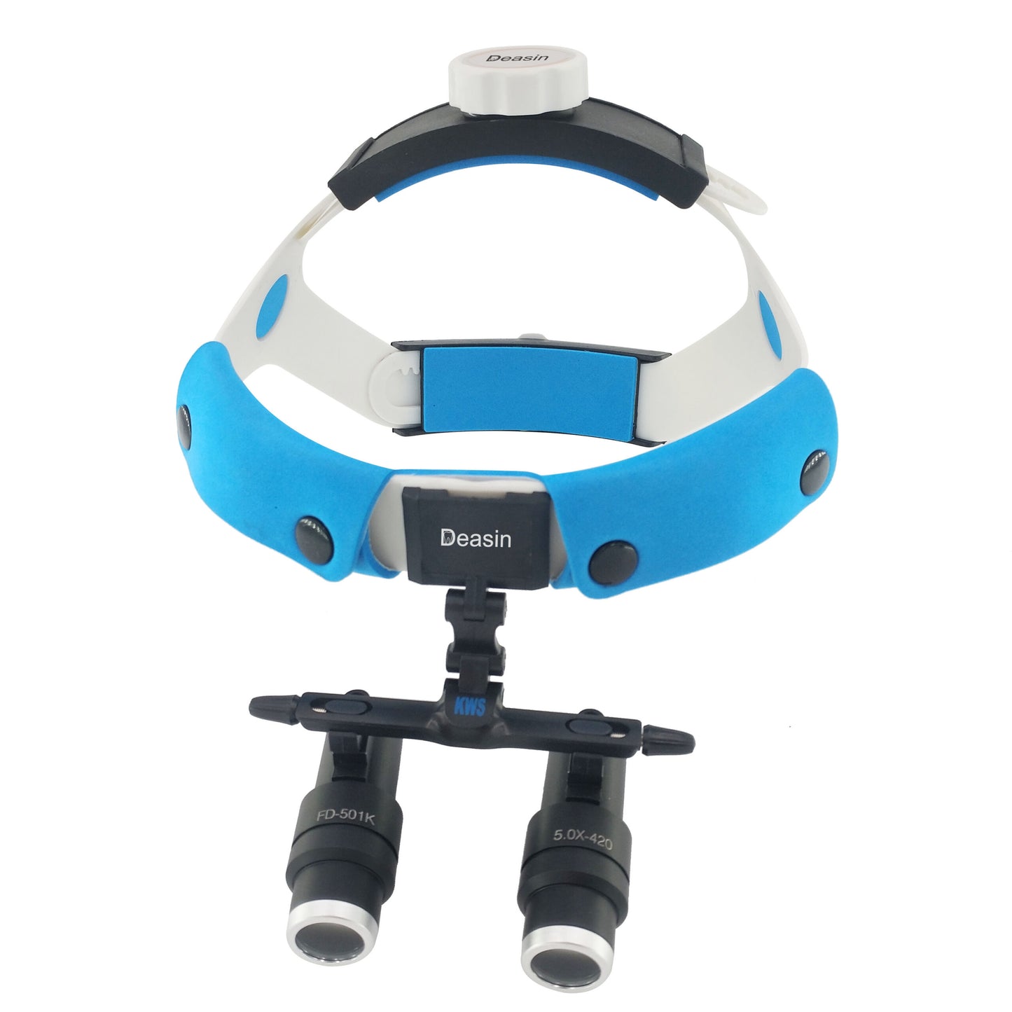 Magnifying Glass magnifier 4.0X dental magnification loupes Dental loupe light