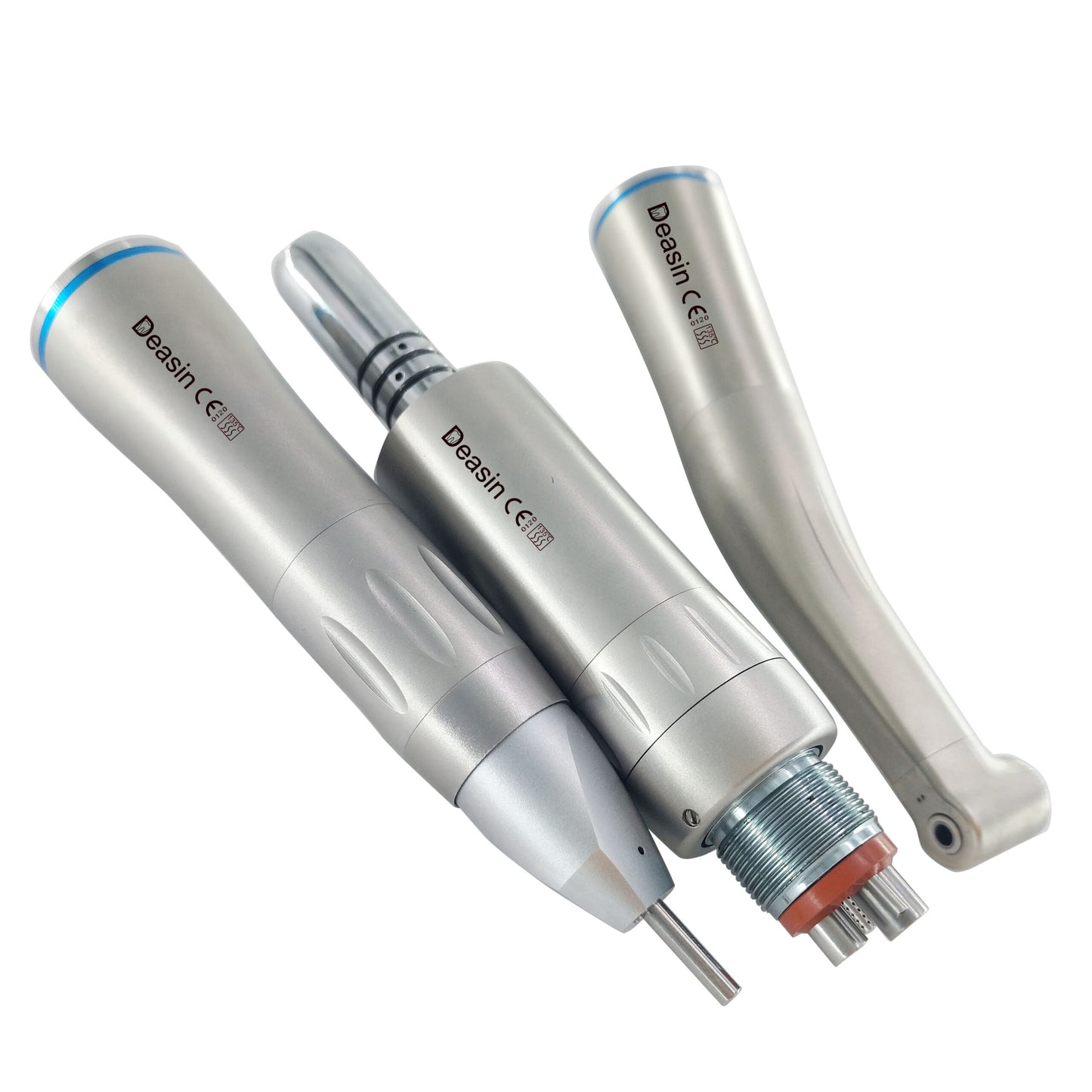 Dental Equipment Inner Water Spray Dental Straight Handpiece / Air Motordental Low Speed Handpiece Set