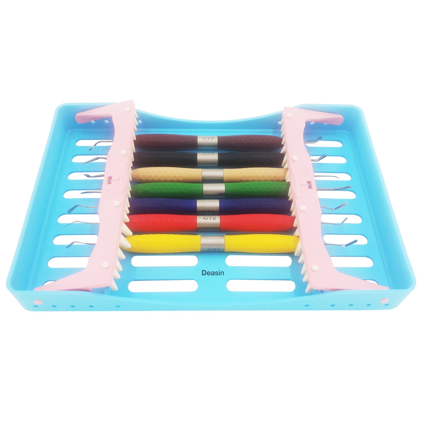 Dental Composite Resin Filling Spatula Titanium plated Head Resin Filler Set Instruments Dental medical