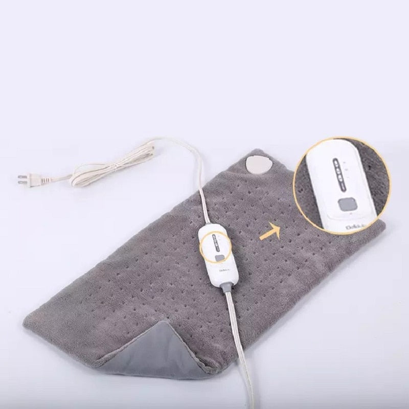 100-120V Extra Large XL King Size 12x24" Microwave Electric Heating Pad for Cramps Back Pain Auto Shut Off Body Warmer US Plug