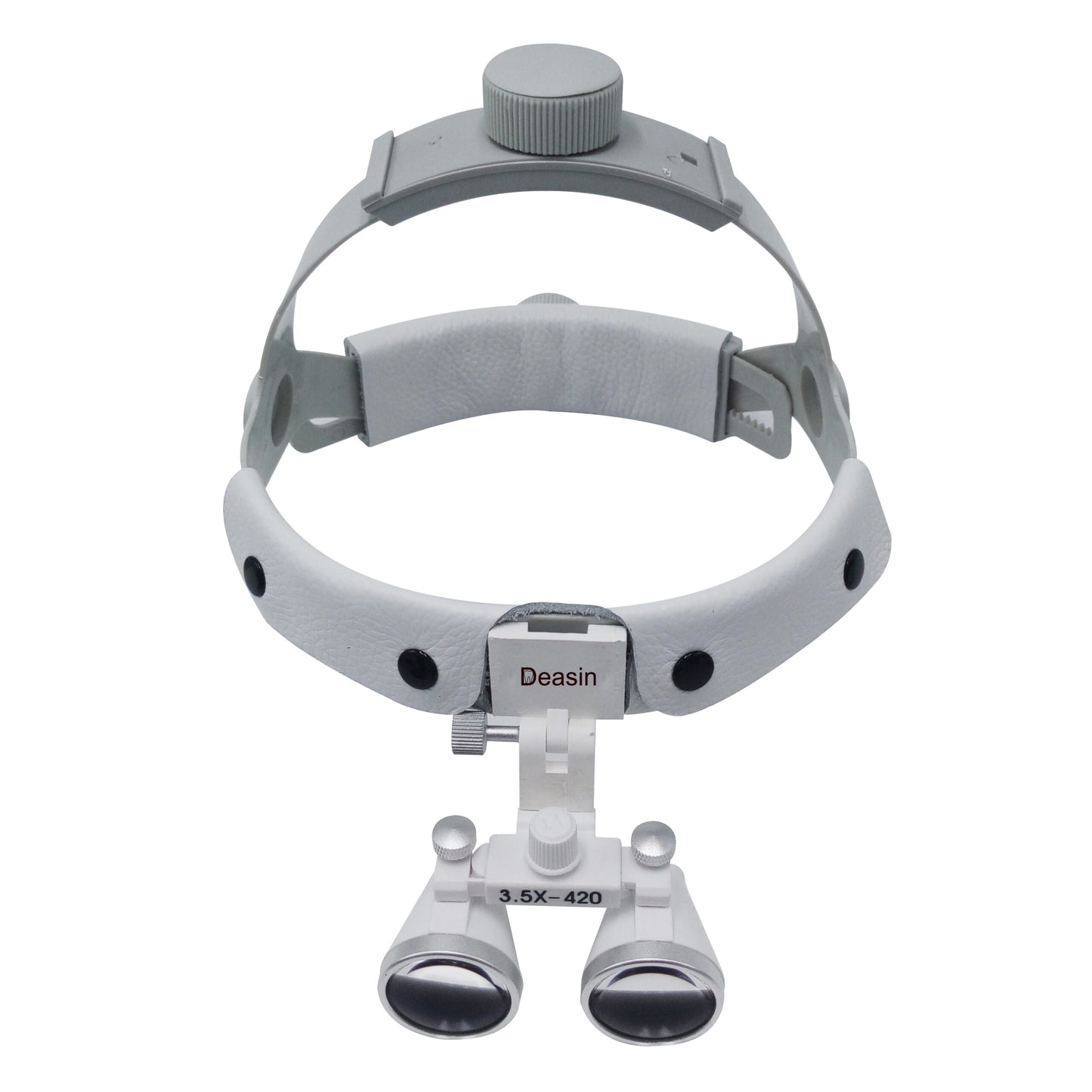 Head Wearing Dental Loupe 3.5x Adjustable Dentist Surgical Loupes Ultralight Binocular Magnifier Pupil