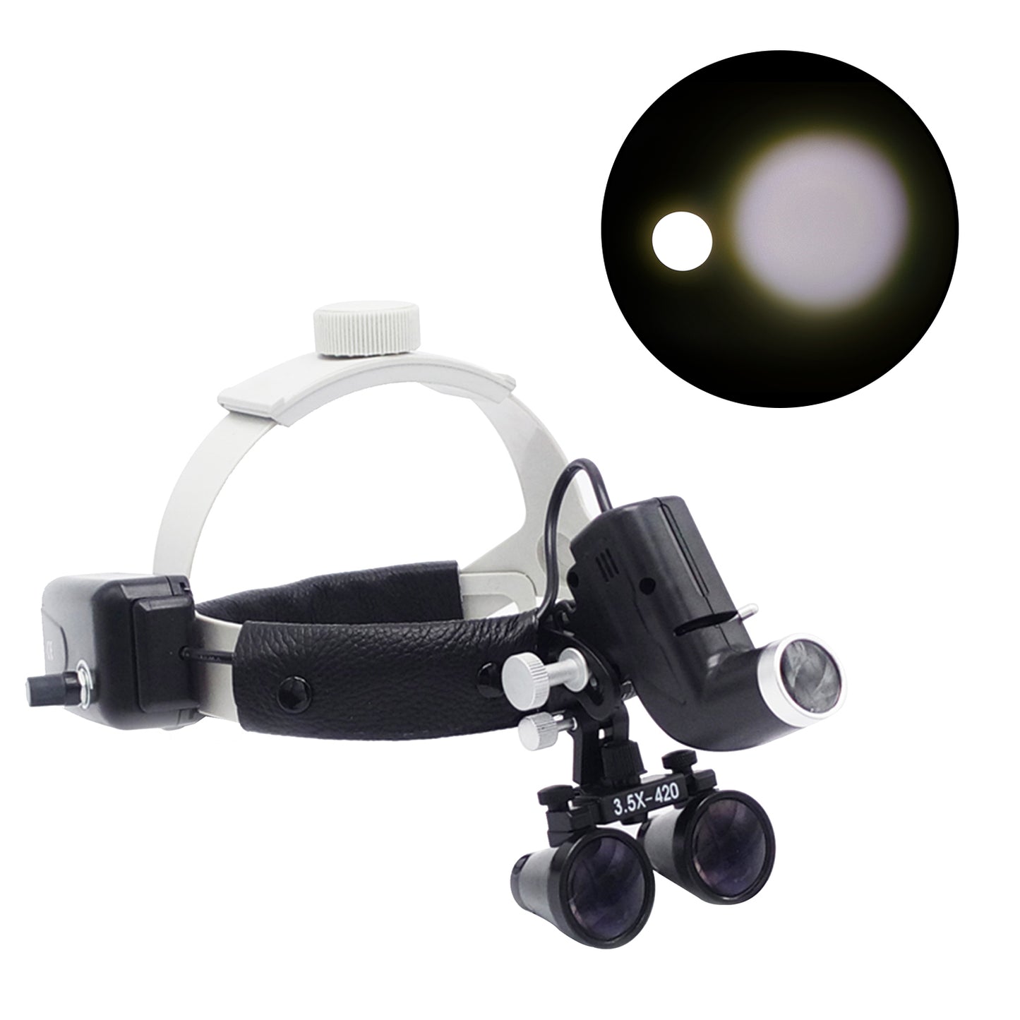 LED headlight dental used medical equipment examination lamp with surgical loupes