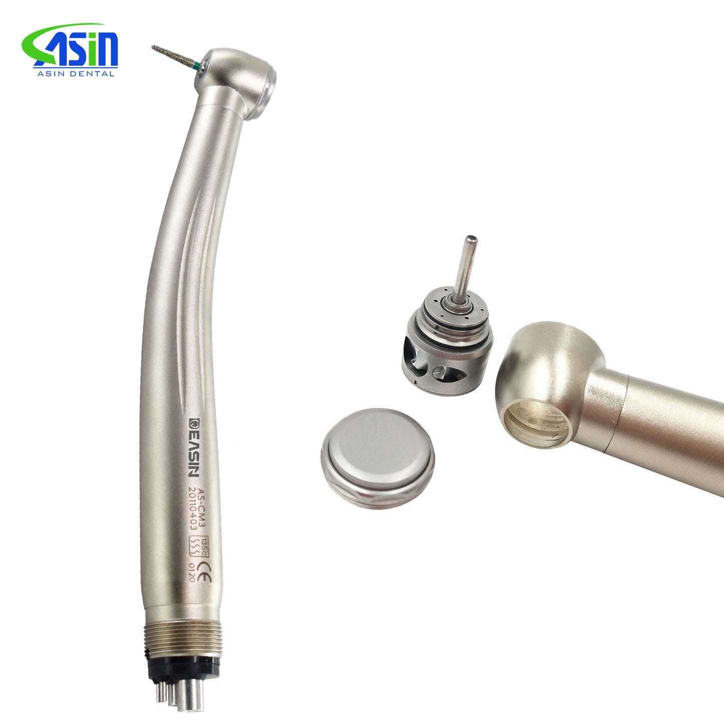 Pana Max Plus M3 Dental High Speed Handpiece 8 Spray Dental Handpiece Air Turbine Ceramic Borden/Midwest 2/4Holes Dentistry Tool
