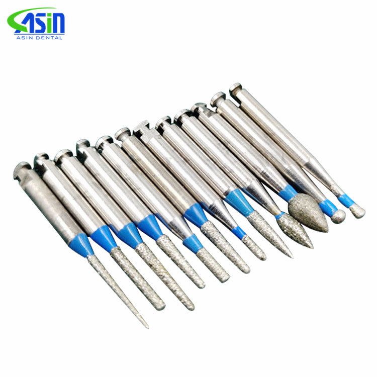 Dental Low Speed contra angle Handpiece Diamond Grinding Head Handpiece Tip Diamond Bur Emery Dental Material Oral Tools