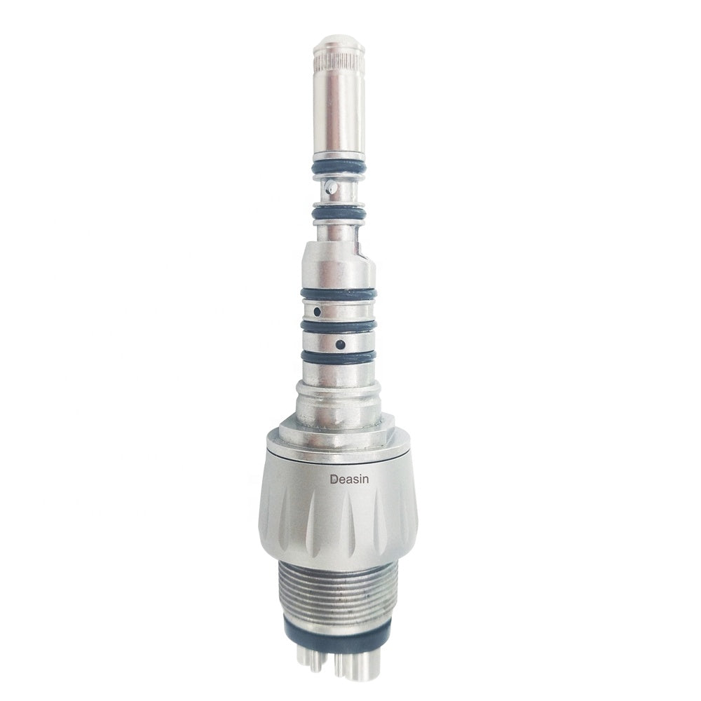Deasin Dental Quick Coupling 6 holes Coupler Fit KV fiber optic Handpiece and high speed handpiece