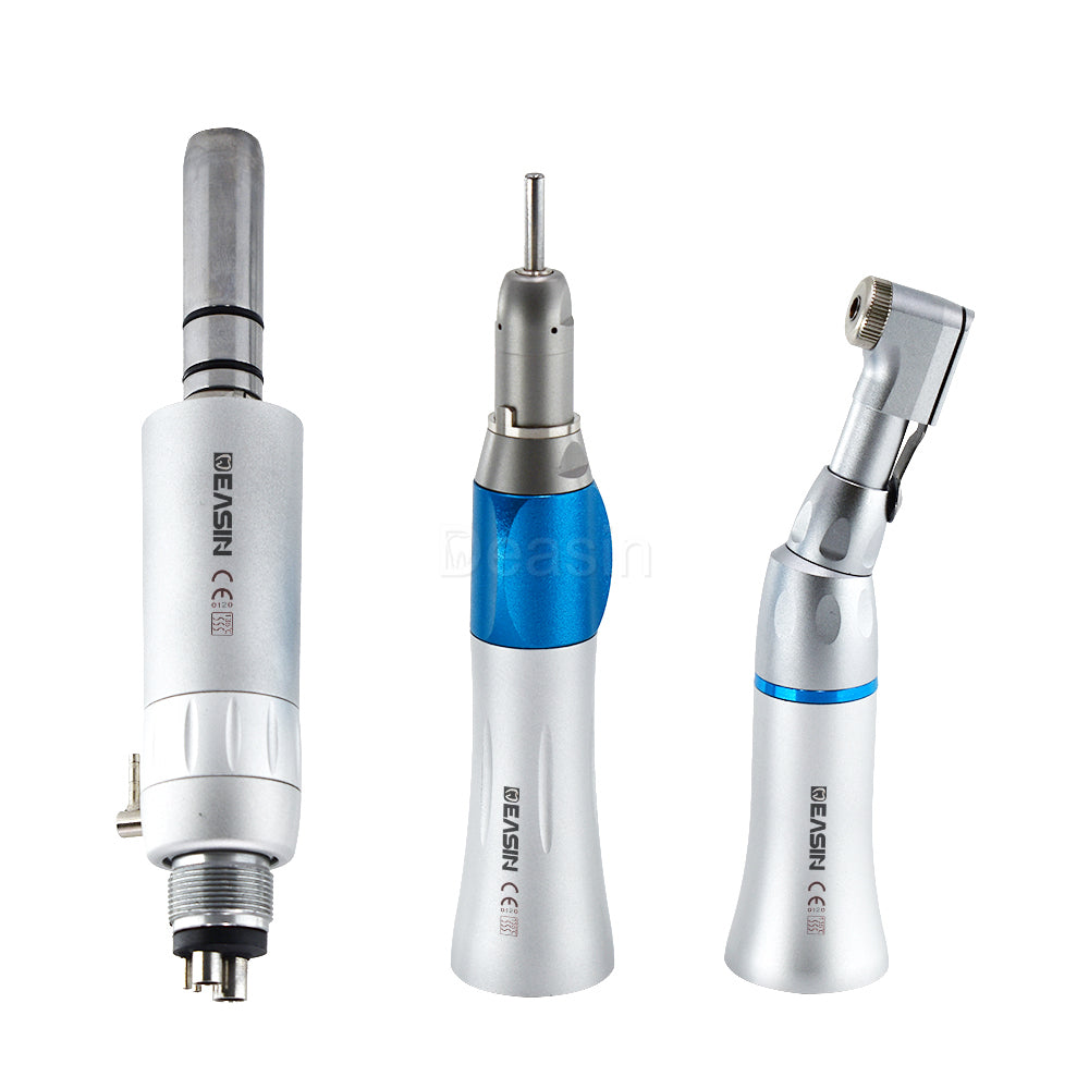 Dental Low Speed Handpiece external Water Straight Contra Angle Air Motor