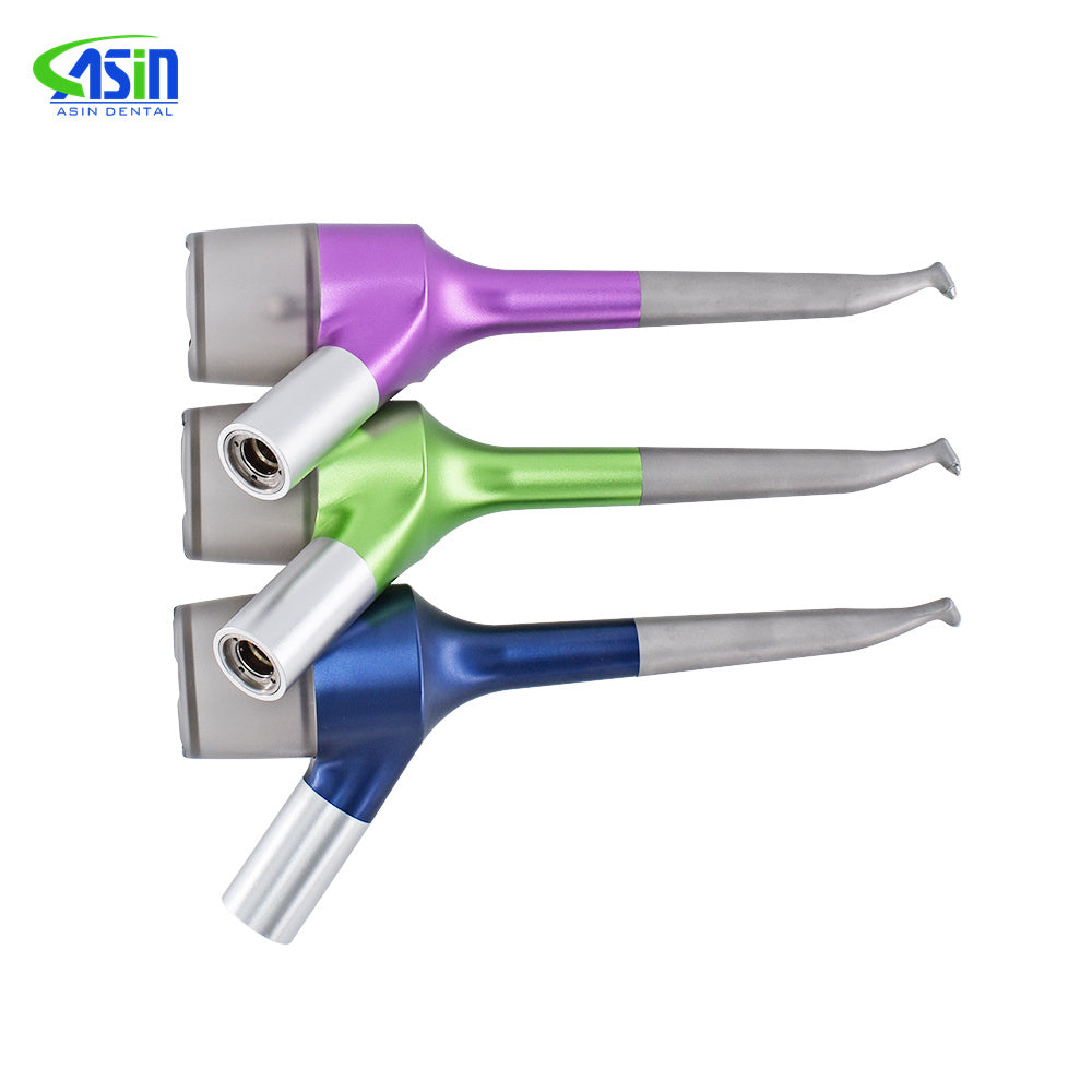 Dental Prophy Jet Polisher Handpiece Intraoral Air Flow Polishing Nozzle System Tooth Cleaning Equipment Inner Water KV Coupling