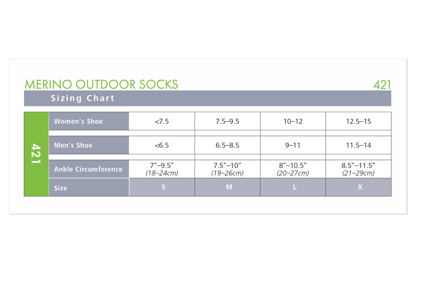 Sigvaris - Well Being - Merino Outdoor Socks
