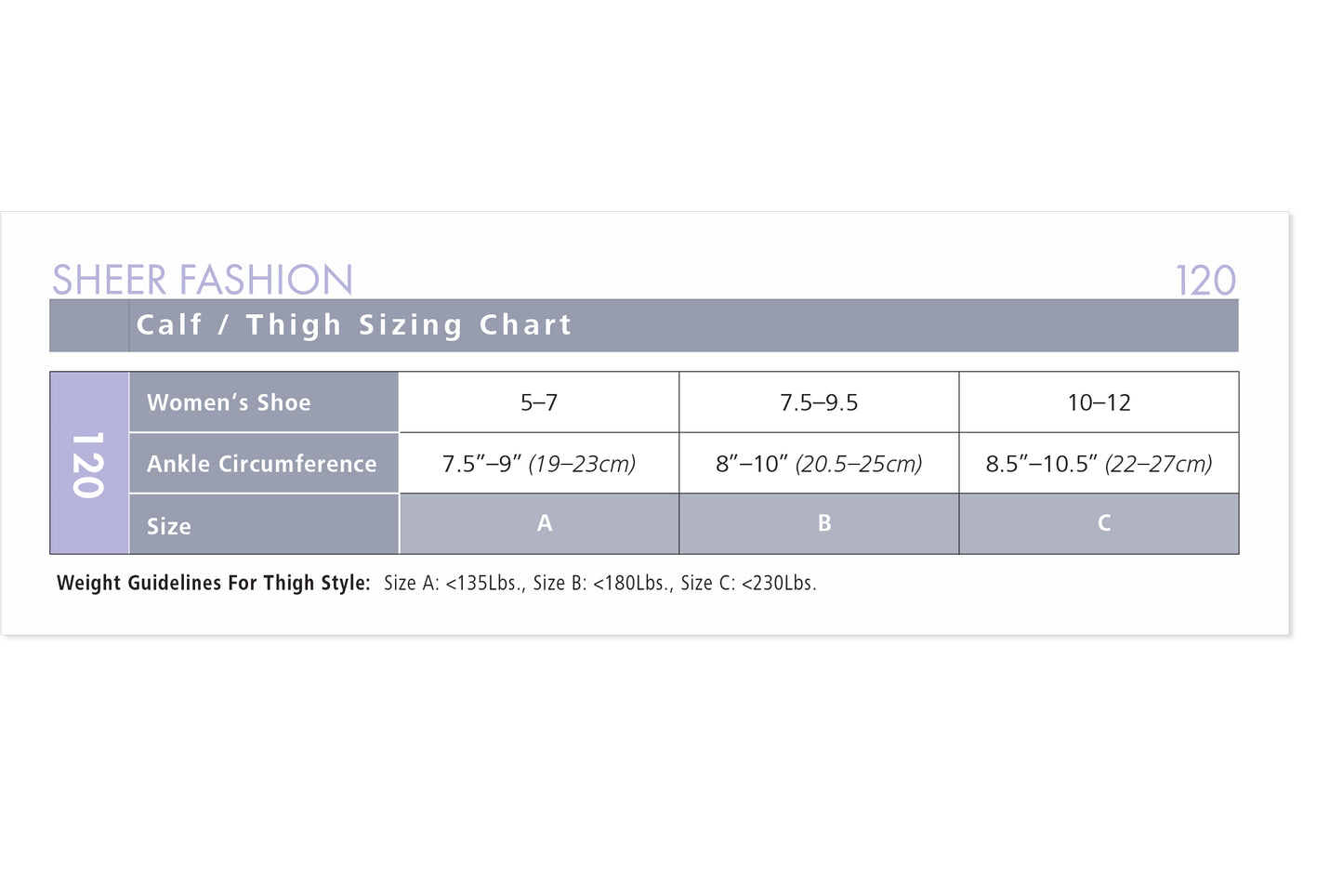 Sigvaris - Well Being - Sheer Fashion Thigh-High