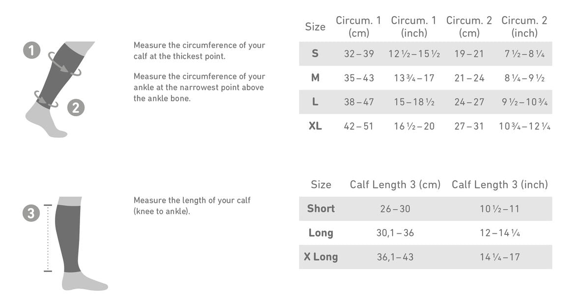 Sports Compression Calf Sleeves