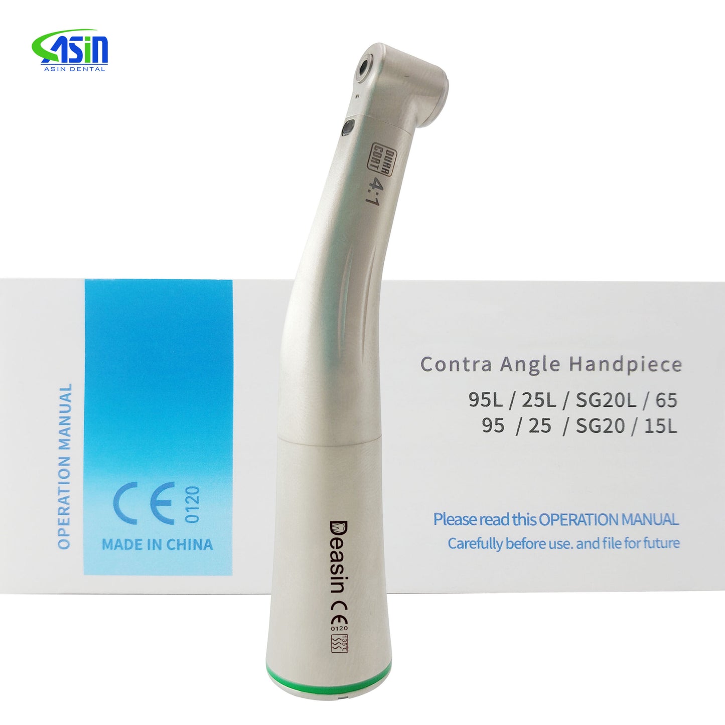 dental handpiece 4:1 Inner Channel Contra Angle handpiece for micro motor low speed