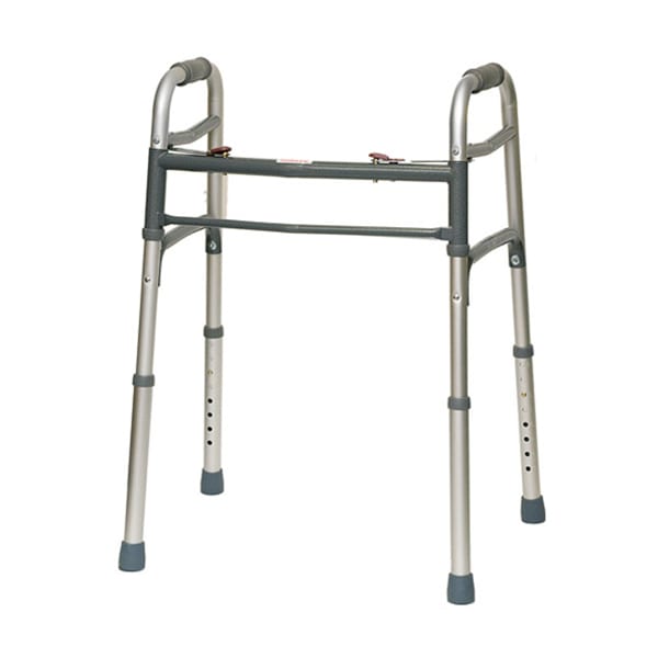 Two-Button Folding Walker - Adult