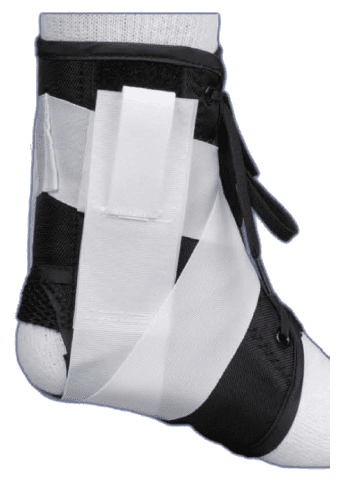 ASO - Ankle Stabilizing Orthosis without Stays Black
