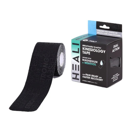 Black Tape With Inspirational Words - Kinesiology Tape