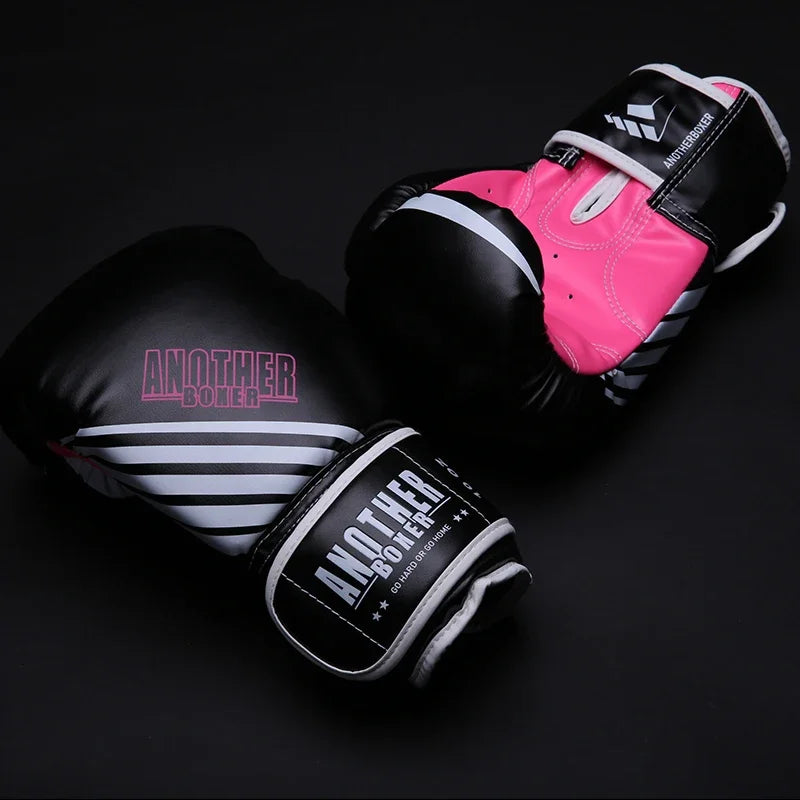 Boxing Gloves Professional Leather MMA Sparring Punch Bag Training Fight Muay Thai Gloves Men Women Junior Kids Kickboxing Glove