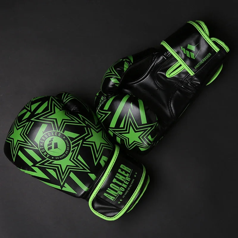 Boxing Gloves Professional Leather MMA Sparring Punch Bag Training Fight Muay Thai Gloves Men Women Junior Kids Kickboxing Glove