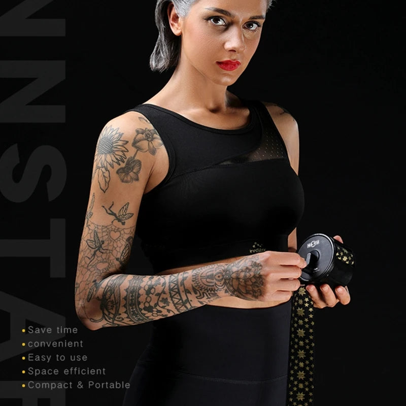 Boxing Bandage Winder Box Wrap Muay Thai Inner Glove Storage Winding Roller Tool