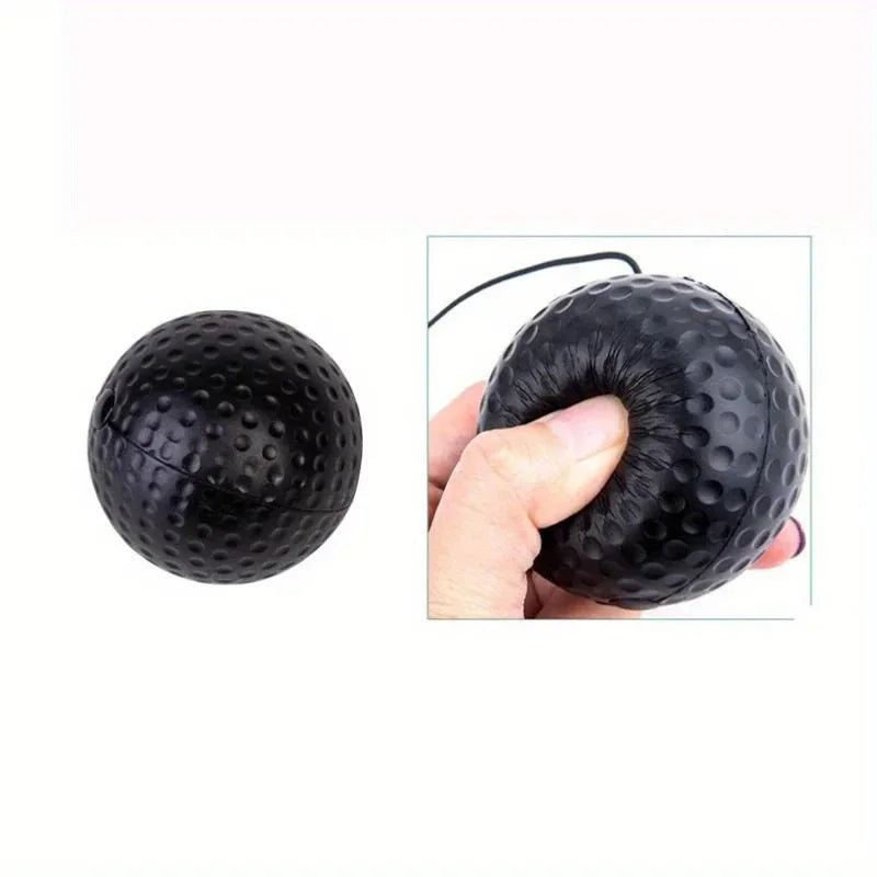 Head-mounted boxing ball, boxing trainer, reaction speed exercise fitness equipment