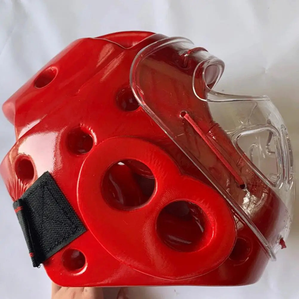 Head Guard Cover MMA Head Guard Kick Boxing Helmet Karate Muay Thai Guantes De Boxeo Free Fight Headgear Martial Arts Headgear