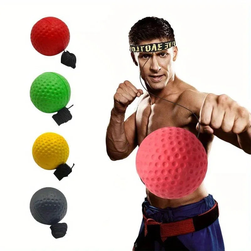 Head-mounted boxing ball, boxing trainer, reaction speed exercise fitness equipment