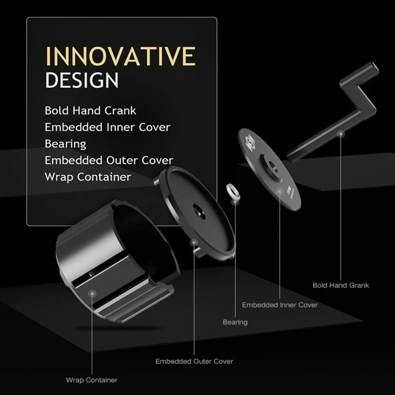 Boxing Bandage Winder Box Wrap Muay Thai Inner Glove Storage Winding Roller Tool