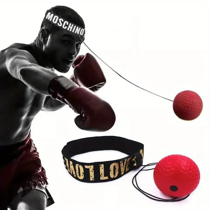 Head-mounted boxing ball, boxing trainer, reaction speed exercise fitness equipment