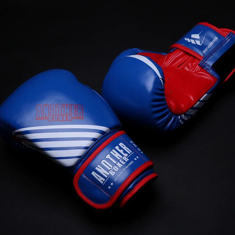 Boxing Gloves Professional Leather MMA Sparring Punch Bag Training Fight Muay Thai Gloves Men Women Junior Kids Kickboxing Glove