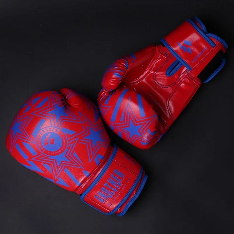 Boxing Gloves Professional Leather MMA Sparring Punch Bag Training Fight Muay Thai Gloves Men Women Junior Kids Kickboxing Glove