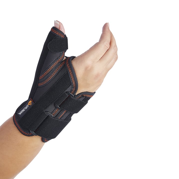 WRIST SUPPORT WITH RIGID THUMB SPLINT