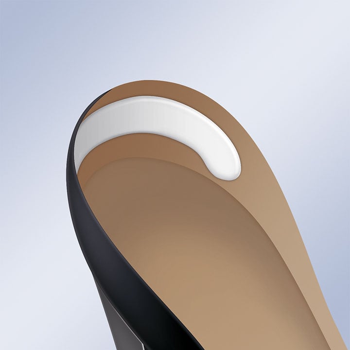 FLEXIBLE SELF ADHESIVE HEEL GRIPS