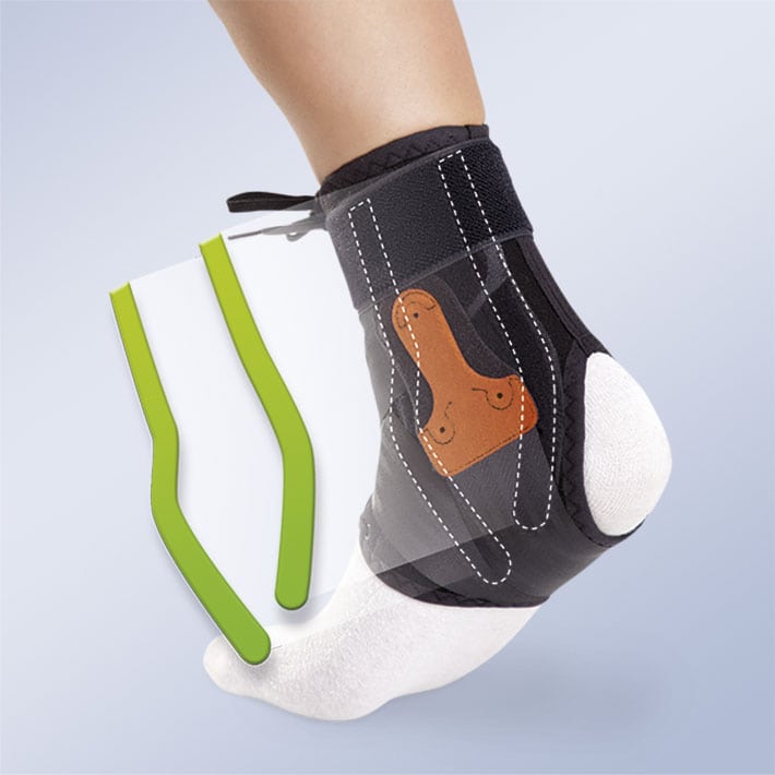 TOBIPLUS LACE-UP STABILISING ANKLE SUPPORT
