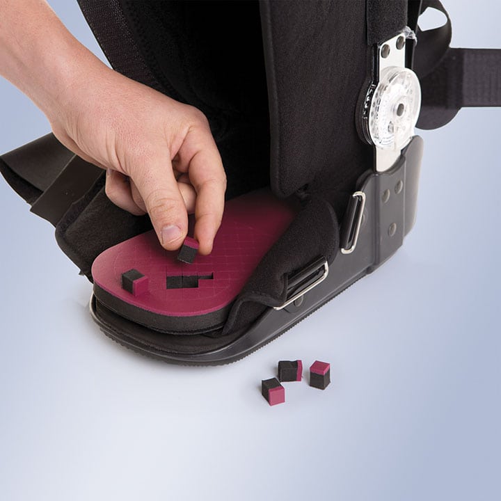 SPECIAL INSOLE FOR DIABETIC FOOT AND ULCERATIONS