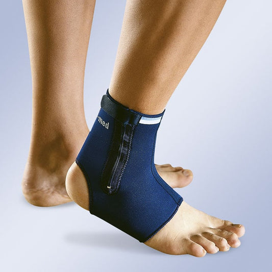 NEOPRENE ANKLE SUPPORT WITH ZIP