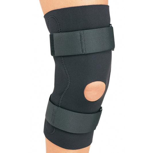 HINGED KNEE SUPPORT,W/OPEN POP