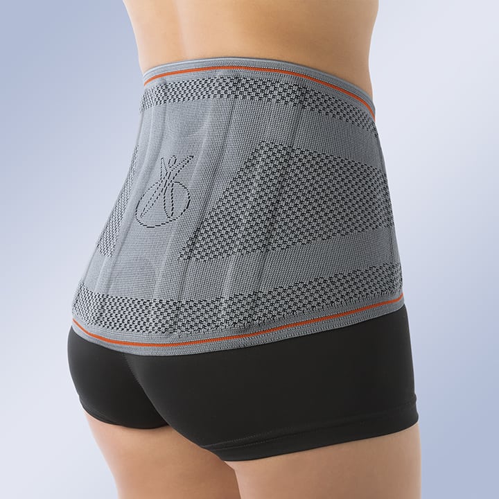 LUMBOSACRAL BACK SUPPORT WITH VISCO-ELASTIC PAD – LUMBOSACRAL BACK SUPPORT WITH SEMI-RIGID STAYS – UNISEX