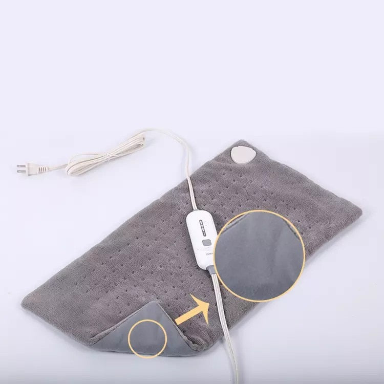 100-120V Extra Large XL King Size 12x24" Microwave Electric Heating Pad for Cramps Back Pain Auto Shut Off Body Warmer US Plug