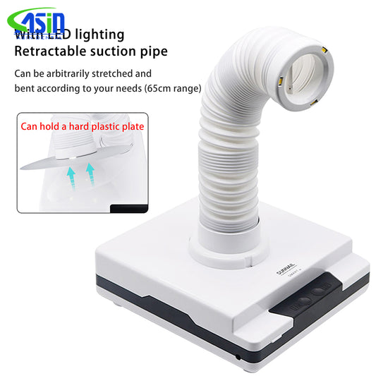 60W Dust Collector Dental Vacuum Cleaner Dental Lab Equipement Dust Suction Machine for Polishing