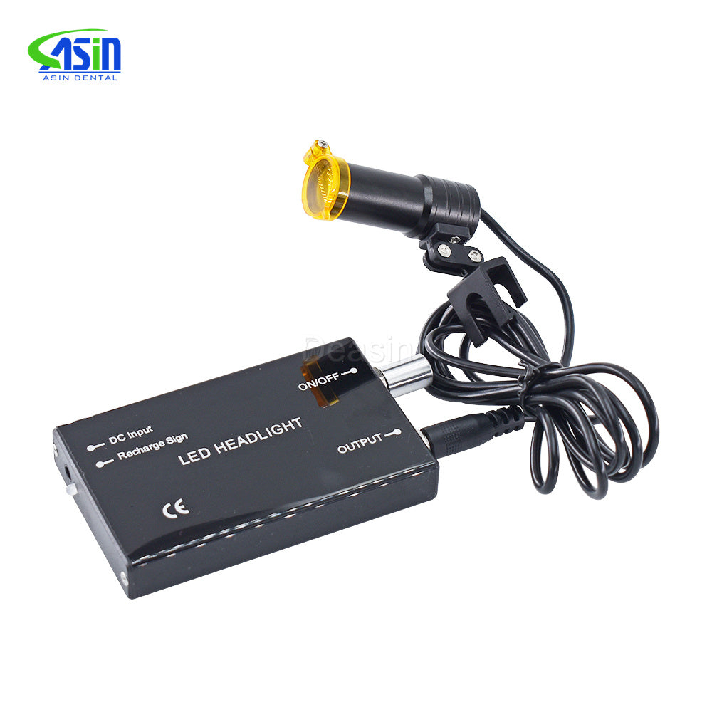 Medical surgical headlight Dental surgery headlight Non-adjustable head